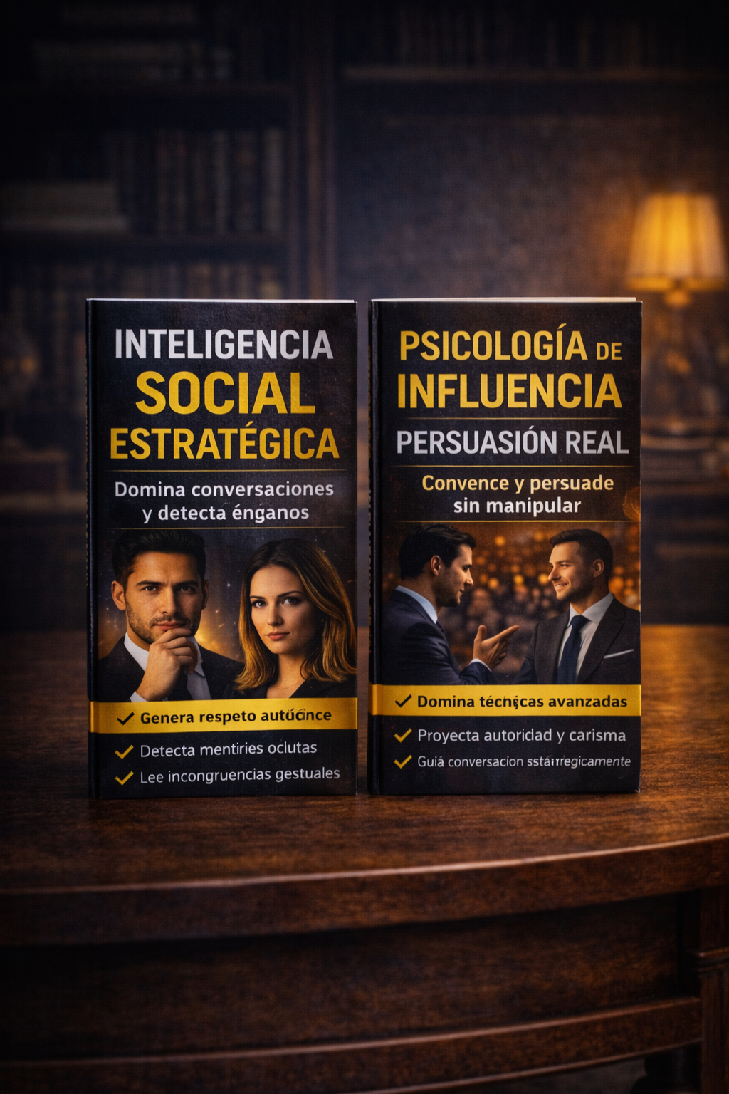 COMBO 2 INTELIGENCIA SOCIAL ESTRATÉGICA+PSICOLOGÍA DE INFLUENCIA+BONUS