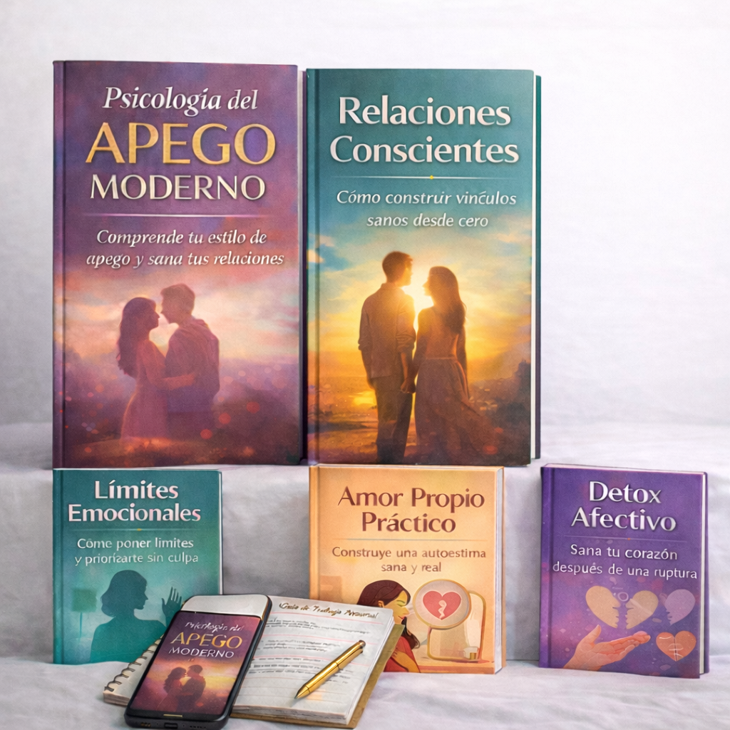 COMBO 2 PSICOLOGÍA DEL APEGO+BONUS+ RELACIONES CONSCIENTES
